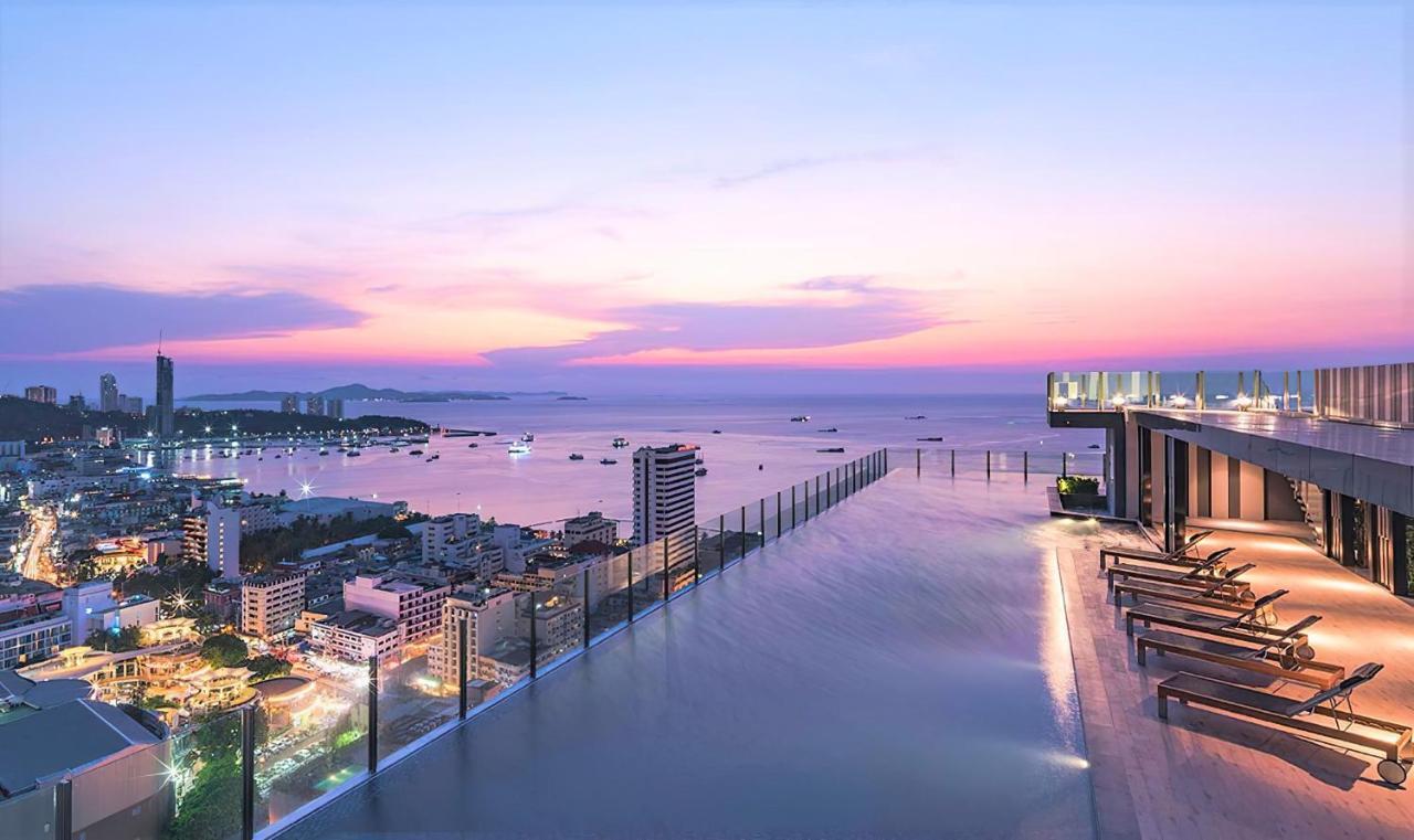 Amazing Infinity Pool Condo Next To The Beach Pattaya Exterior photo